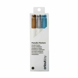Joy Metallic Marker gold-silber-blau 1,0mm 3 Stück Joy Metallic Marker gold-silber-blau 1,0mm 3 Stück von cricut