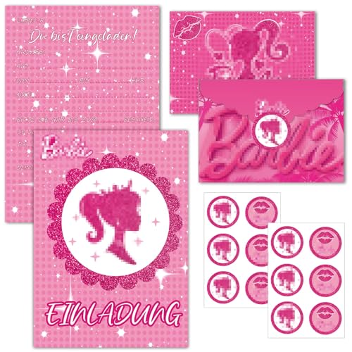 crunier 12PCS Prinzessin Einladungskarten Kindergeburtstag Mädchen mit 12 Umschläge und 12 Aufkleber,Rosa Prinzessin Einladungskarten für Geburtstag,Themenparty,Festliche Feste,Geschenke für Mädchen crunier 12PCS Prinzessin Einladungskarten Kindergeburtstag Mädchen mit 12 Umschläge und 12 Aufkleber,Rosa Prinzessin Einladungskarten für Geburtstag,Themenparty,Festliche Feste,Geschenke für Mädchen von crunier