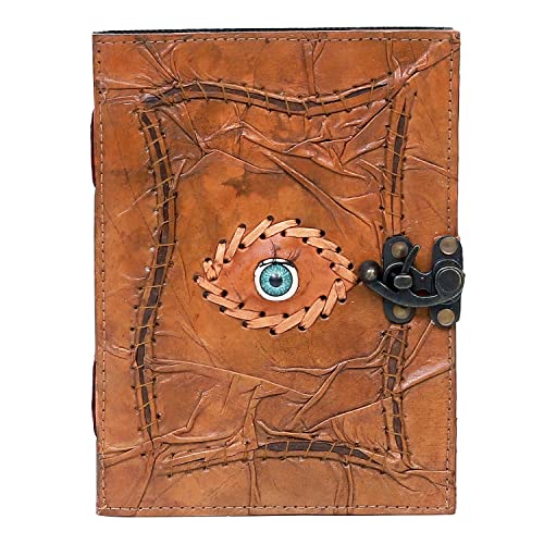 cuero Hocus Pocus Buch der Zaubersprüche Evil Eye Leder Tagebuch Notizbuch liniert Leder Journal Täglicher Notizblock cuero Hocus Pocus Buch der Zaubersprüche Evil Eye Leder Tagebuch Notizbuch liniert Leder Journal Täglicher Notizblock von cuero