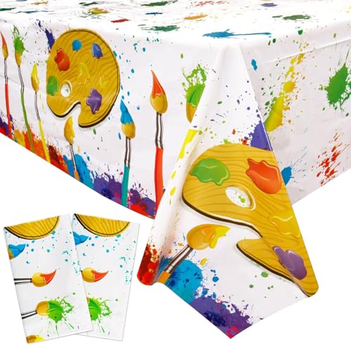 Bunt Tischdecke, 1 Stück Art Paint-Tischdecke, Happy Birthday Tischdecken, Party-Tischdecken, Für Geburtstag Feiern, Kinder-Malmatten, Geeignet, Paint-Party-Dekorationen Bunt Tischdecke, 1 Stück Art Paint-Tischdecke, Happy Birthday Tischdecken, Party-Tischdecken, Für Geburtstag Feiern, Kinder-Malmatten, Geeignet, Paint-Party-Dekorationen von cuhostki