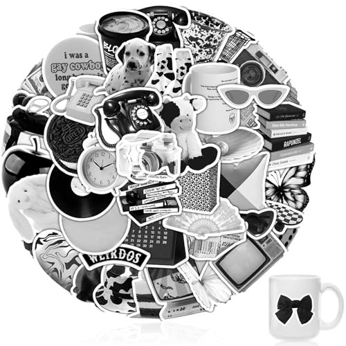 Vintage Aufkleber, 60 Stück Aesthetic Sticker, Scrapbooking Stickers, Wasserfeste Aufkleber, Graffiti Sticker, Für Laptop, Koffer,Skateboard, Wand Deko Vintage Aufkleber, 60 Stück Aesthetic Sticker, Scrapbooking Stickers, Wasserfeste Aufkleber, Graffiti Sticker, Für Laptop, Koffer,Skateboard, Wand Deko von cuhostki