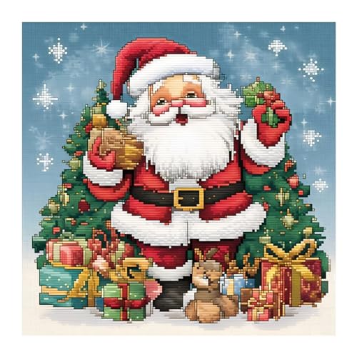 Cukol Cukol Kreuzstich Set Vorgedruckt Weihnachtsmann, Stickvorlagen Stickbilder Vorgedruckt Kreuzstich Stickpackungen Stickpackung Cross Stitch Embroidery Kit Stickset Sticken Set Erwachsene Anfänger Cukol Cukol Kreuzstich Set Vorgedruckt Weihnachtsmann, Stickvorlagen Stickbilder Vorgedruckt Kreuzstich Stickpackungen Stickpackung Cross Stitch Embroidery Kit Stickset Sticken Set Erwachsene Anfänger von cukol cukol