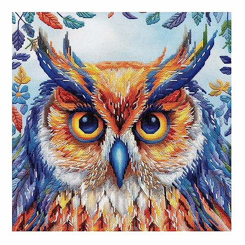 cukol cukol Eule Kreuzstich Set Vorgedruckt, Tiere Stickvorlagen Stickbilder Vorgedruckt Kreuzstich Stickpackungen Stickpackung Cross Stitch Embroidery Kit Stickset Sticken Set Erwachsene Anfänger cukol cukol Eule Kreuzstich Set Vorgedruckt, Tiere Stickvorlagen Stickbilder Vorgedruckt Kreuzstich Stickpackungen Stickpackung Cross Stitch Embroidery Kit Stickset Sticken Set Erwachsene Anfänger von cukol cukol