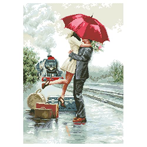 Cukol Kreuzstich Set Vorgedruckt Erwachsene Romantisch, Stickvorlagen Stickbilder Vorgedruckt Kreuzstich Stickpackungen Stickpackung Stickbild Stickset Sticken Set für Erwachsene 11ct Cross Stitch Kit Cukol Kreuzstich Set Vorgedruckt Erwachsene Romantisch, Stickvorlagen Stickbilder Vorgedruckt Kreuzstich Stickpackungen Stickpackung Stickbild Stickset Sticken Set für Erwachsene 11ct Cross Stitch Kit von cukol cukol