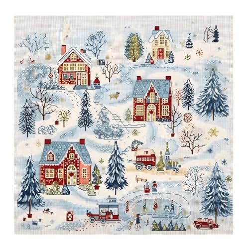cukol cukol Kreuzstich Set Vorgedruckt Weihnachten, Stickvorlagen Stickbilder Vorgedruckt Kreuzstich Stickpackungen Stickpackung Cross Stitch Embroidery Kit Stickset Sticken Set Erwachsene Anfänger cukol cukol Kreuzstich Set Vorgedruckt Weihnachten, Stickvorlagen Stickbilder Vorgedruckt Kreuzstich Stickpackungen Stickpackung Cross Stitch Embroidery Kit Stickset Sticken Set Erwachsene Anfänger von cukol cukol