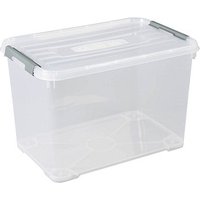 3 curver HANDY Aufbewahrungsboxen 65,0 l transparent 60,0 x 40,0 x 38,8 cm von curver