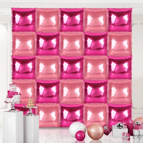 25 Stück Quadratische Luftballons – DIY Luftballonwand Set, Doppelseitige Farben, Wiederverwendbar für Geburtstag Deko, Partys & Fotohintergründe 25 Stück Quadratische Luftballons – DIY Luftballonwand Set, Doppelseitige Farben, Wiederverwendbar für Geburtstag Deko, Partys & Fotohintergründe von cutlot