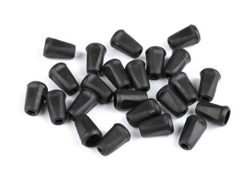 cyclingcolors 10x Kordelenden kordelstopper runden 12x17mm Kordelstoppern Ende für Kleidung Kunststoff Schuhe Shorts Rucksack Kordelzug Zelt, schwarz cyclingcolors 10x Kordelenden kordelstopper runden 12x17mm Kordelstoppern Ende für Kleidung Kunststoff Schuhe Shorts Rucksack Kordelzug Zelt, schwarz von cyclingcolors