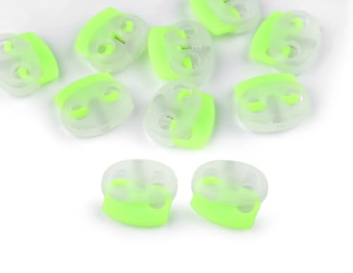 cyclingcolors 10x Kordelenden kordelstopper runden 17x19mm Kordelstoppern Ende für Kleidung Kunststoff Schuhe Shorts Rucksack Kordelzug Zelt, grün cyclingcolors 10x Kordelenden kordelstopper runden 17x19mm Kordelstoppern Ende für Kleidung Kunststoff Schuhe Shorts Rucksack Kordelzug Zelt, grün von cyclingcolors