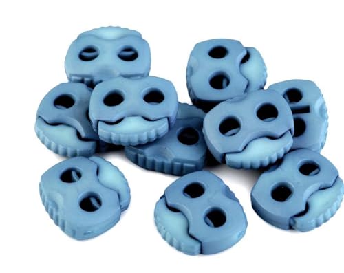 cyclingcolors 10x Kordelenden kordelstopper runden 20x20mm Kordelstoppern Ende für Kleidung Kunststoff Schuhe Shorts Rucksack Kordelzug Zelt, blau lila cyclingcolors 10x Kordelenden kordelstopper runden 20x20mm Kordelstoppern Ende für Kleidung Kunststoff Schuhe Shorts Rucksack Kordelzug Zelt, blau lila von cyclingcolors