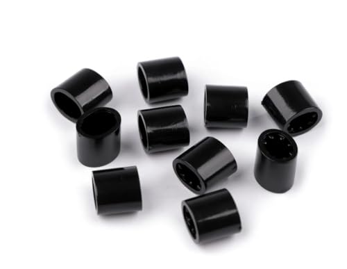 cyclingcolors 10x Kordelenden kordelstopper runden 7x9mm Kordelstoppern Ende für Kleidung Kunststoff Schuhe Shorts Rucksack Kordelzug Zelt, schwarz cyclingcolors 10x Kordelenden kordelstopper runden 7x9mm Kordelstoppern Ende für Kleidung Kunststoff Schuhe Shorts Rucksack Kordelzug Zelt, schwarz von cyclingcolors
