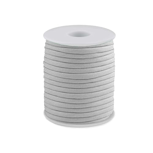cyclingcolors 1x Polyester Cord Seil Polypropylene 4 mm 25 m Yarn für Handwerk Wohndekorationen Platzteller Umhängetasche Handtasche Runner Schnullerkette, Taubengrau cyclingcolors 1x Polyester Cord Seil Polypropylene 4 mm 25 m Yarn für Handwerk Wohndekorationen Platzteller Umhängetasche Handtasche Runner Schnullerkette, Taubengrau von cyclingcolors