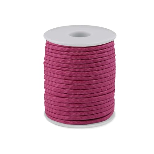cyclingcolors 1x Polyester Cord Seil Polypropylene 4 mm 25 m Yarn für Handwerk Wohndekorationen Platzteller Umhängetasche Handtasche Runner Schnullerkette, malvenfarbenes Rosa cyclingcolors 1x Polyester Cord Seil Polypropylene 4 mm 25 m Yarn für Handwerk Wohndekorationen Platzteller Umhängetasche Handtasche Runner Schnullerkette, malvenfarbenes Rosa von cyclingcolors