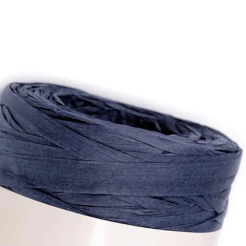 cyclingcolors 1x Raffiabast Raffia Papierschnur 5-8 mm 100 m für Geschenkverpackung Weihnachten Hochzeit Geburtstag Bastelprojekten Dekorieren Weben Gärtnern, Dunkelblau cyclingcolors 1x Raffiabast Raffia Papierschnur 5-8 mm 100 m für Geschenkverpackung Weihnachten Hochzeit Geburtstag Bastelprojekten Dekorieren Weben Gärtnern, Dunkelblau von cyclingcolors