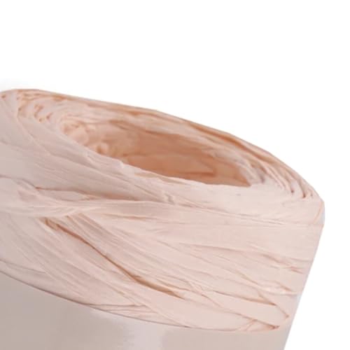 cyclingcolors 1x Raffiabast Raffia Papierschnur 5-8 mm 100 m für Geschenkverpackung Weihnachten Hochzeit Geburtstag Bastelprojekten Dekorieren Weben Gärtnern, Lachspuder cyclingcolors 1x Raffiabast Raffia Papierschnur 5-8 mm 100 m für Geschenkverpackung Weihnachten Hochzeit Geburtstag Bastelprojekten Dekorieren Weben Gärtnern, Lachspuder von cyclingcolors