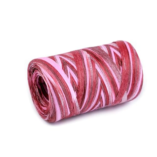 cyclingcolors 1x Raffiabast Raffia Papierschnur 5-8 mm 100 m für Geschenkverpackung Weihnachten Hochzeit Geburtstag Bastelprojekten Dekorieren Weben Gärtnern, Rosa cyclingcolors 1x Raffiabast Raffia Papierschnur 5-8 mm 100 m für Geschenkverpackung Weihnachten Hochzeit Geburtstag Bastelprojekten Dekorieren Weben Gärtnern, Rosa von cyclingcolors