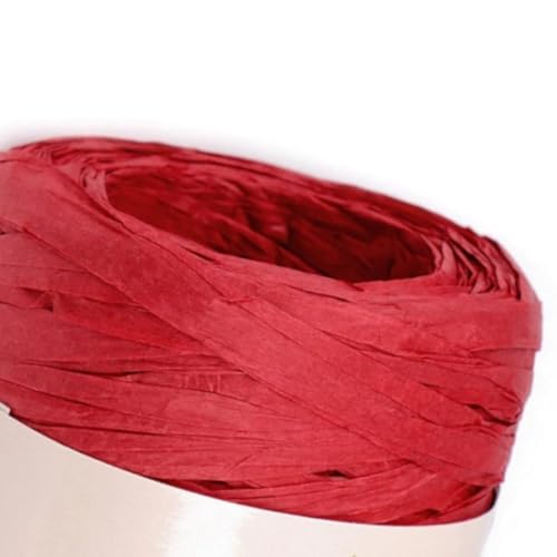 cyclingcolors 1x Raffiabast Raffia Papierschnur 5-8 mm 100 m für Geschenkverpackung Weihnachten Hochzeit Geburtstag Bastelprojekten Dekorieren Weben Gärtnern, Rot cyclingcolors 1x Raffiabast Raffia Papierschnur 5-8 mm 100 m für Geschenkverpackung Weihnachten Hochzeit Geburtstag Bastelprojekten Dekorieren Weben Gärtnern, Rot von cyclingcolors