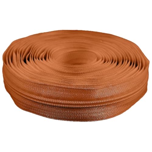 cyclingcolors 1x Reißverschlüsse Nr. 5 Länge 5 Meter Zähnen aus Gespritztem Kunststoff Polyester Open End Mesh ohne Puller Slider Zipper Kleidung Nähen Jacken Kurzwaren, Braunbeige cyclingcolors 1x Reißverschlüsse Nr. 5 Länge 5 Meter Zähnen aus Gespritztem Kunststoff Polyester Open End Mesh ohne Puller Slider Zipper Kleidung Nähen Jacken Kurzwaren, Braunbeige von cyclingcolors
