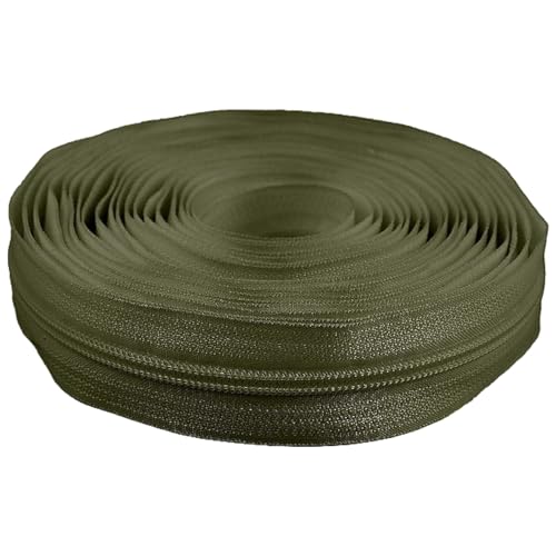 cyclingcolors 1x Reißverschlüsse Nr. 5 Länge 5 Meter Zähnen aus Gespritztem Kunststoff Polyester Open End Mesh ohne Puller Slider Zipper Kleidung Nähen Jacken Kurzwaren, Grün oliv cyclingcolors 1x Reißverschlüsse Nr. 5 Länge 5 Meter Zähnen aus Gespritztem Kunststoff Polyester Open End Mesh ohne Puller Slider Zipper Kleidung Nähen Jacken Kurzwaren, Grün oliv von cyclingcolors