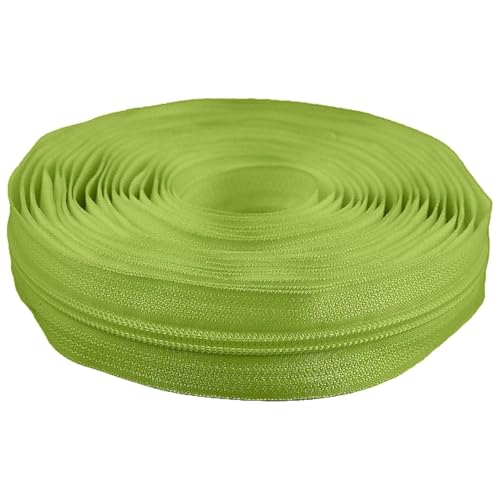 cyclingcolors 1x Reißverschlüsse Nr. 5 Länge 5 Meter Zähnen aus Gespritztem Kunststoff Polyester Open End Mesh ohne Puller Slider Zipper Kleidung Nähen Jacken Kurzwaren, Hellgrün cyclingcolors 1x Reißverschlüsse Nr. 5 Länge 5 Meter Zähnen aus Gespritztem Kunststoff Polyester Open End Mesh ohne Puller Slider Zipper Kleidung Nähen Jacken Kurzwaren, Hellgrün von cyclingcolors