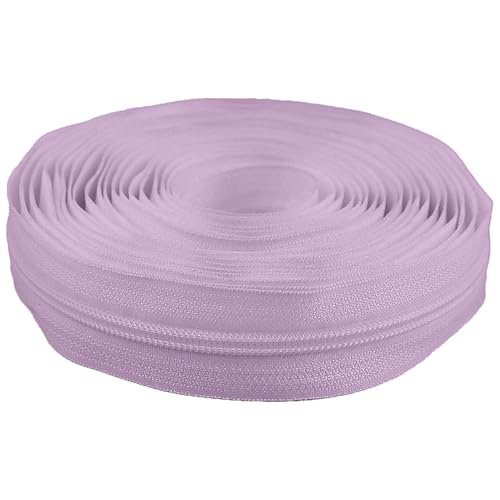 cyclingcolors 1x Reißverschlüsse Nr. 5 Länge 5 Meter Zähnen aus Gespritztem Kunststoff Polyester Open End Mesh ohne Puller Slider Zipper Kleidung Nähen Jacken Kurzwaren, Hellviolett cyclingcolors 1x Reißverschlüsse Nr. 5 Länge 5 Meter Zähnen aus Gespritztem Kunststoff Polyester Open End Mesh ohne Puller Slider Zipper Kleidung Nähen Jacken Kurzwaren, Hellviolett von cyclingcolors
