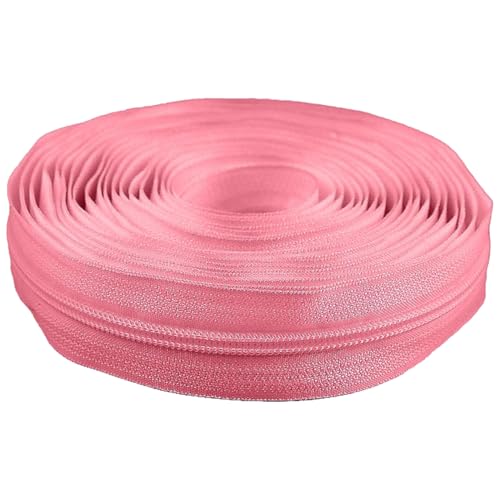 cyclingcolors 1x Reißverschlüsse Nr. 5 Länge 5 Meter Zähnen aus Gespritztem Kunststoff Polyester Open End Mesh ohne Puller Slider Zipper Kleidung Nähen Jacken Kurzwaren, Mittelrosa cyclingcolors 1x Reißverschlüsse Nr. 5 Länge 5 Meter Zähnen aus Gespritztem Kunststoff Polyester Open End Mesh ohne Puller Slider Zipper Kleidung Nähen Jacken Kurzwaren, Mittelrosa von cyclingcolors
