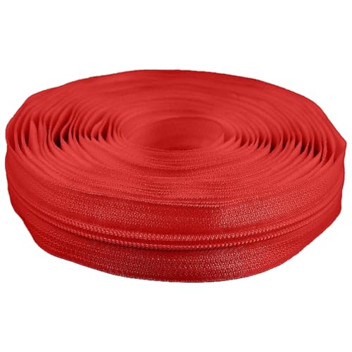 cyclingcolors 1x Reißverschlüsse Nr. 5 Länge 5 Meter Zähnen aus Gespritztem Kunststoff Polyester Open End Mesh ohne Puller Slider Zipper Kleidung Nähen Jacken Kurzwaren, Rot cyclingcolors 1x Reißverschlüsse Nr. 5 Länge 5 Meter Zähnen aus Gespritztem Kunststoff Polyester Open End Mesh ohne Puller Slider Zipper Kleidung Nähen Jacken Kurzwaren, Rot von cyclingcolors