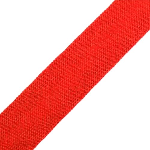 cyclingcolors 1x Schrägband aus 100% Baumwolle Breite 14 mm Länge 25 m Hochwertiges Einfassband Baumwollband Schrägband Ideal zum DIY, Rot cyclingcolors 1x Schrägband aus 100% Baumwolle Breite 14 mm Länge 25 m Hochwertiges Einfassband Baumwollband Schrägband Ideal zum DIY, Rot von cyclingcolors