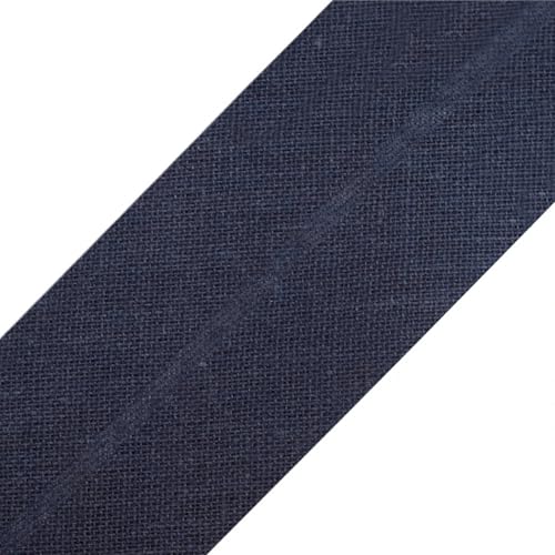 cyclingcolors 1x Schrägband aus 100% Baumwolle Breite 20 mm Länge 25 m Hochwertiges Einfassband Baumwollband Schrägband Ideal zum DIY, Dunkelblau cyclingcolors 1x Schrägband aus 100% Baumwolle Breite 20 mm Länge 25 m Hochwertiges Einfassband Baumwollband Schrägband Ideal zum DIY, Dunkelblau von cyclingcolors