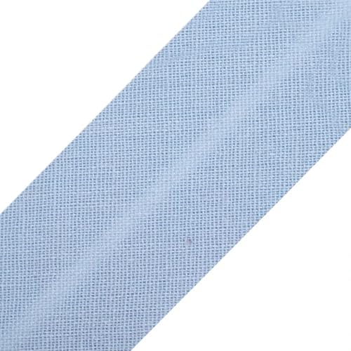cyclingcolors 1x Schrägband aus 100% Baumwolle Breite 20 mm Länge 25 m Hochwertiges Einfassband Baumwollband Schrägband Ideal zum DIY, Hellblau cyclingcolors 1x Schrägband aus 100% Baumwolle Breite 20 mm Länge 25 m Hochwertiges Einfassband Baumwollband Schrägband Ideal zum DIY, Hellblau von cyclingcolors