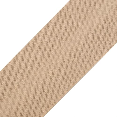 cyclingcolors 1x Schrägband aus 100% Baumwolle Breite 20 mm Länge 25 m Hochwertiges Einfassband Baumwollband Schrägband Ideal zum DIY, Intensives Beige cyclingcolors 1x Schrägband aus 100% Baumwolle Breite 20 mm Länge 25 m Hochwertiges Einfassband Baumwollband Schrägband Ideal zum DIY, Intensives Beige von cyclingcolors