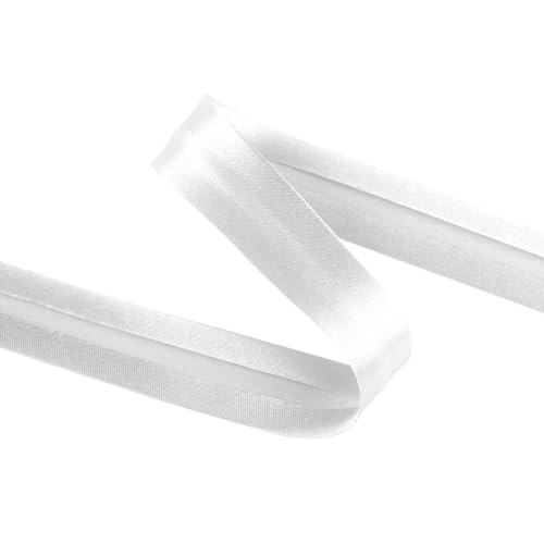 cyclingcolors 1x Schrägband aus 100% Polyester Breite 30 mm Länge 25 m Hochwertiges Einfassband Baumwollband Schrägband Ideal zum DIY, Weiß cyclingcolors 1x Schrägband aus 100% Polyester Breite 30 mm Länge 25 m Hochwertiges Einfassband Baumwollband Schrägband Ideal zum DIY, Weiß von cyclingcolors