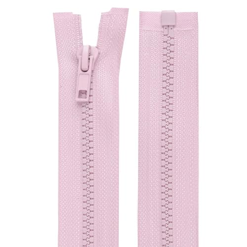 cyclingcolors 2x Reißverschlüsse Nr. 5 30 cm mit Zähnen aus Gespritztem Kunststoff Polyester Open End Mesh Puller Slider Zipper Kleidung Nähen Jacken Kurzwaren, Hellviolett cyclingcolors 2x Reißverschlüsse Nr. 5 30 cm mit Zähnen aus Gespritztem Kunststoff Polyester Open End Mesh Puller Slider Zipper Kleidung Nähen Jacken Kurzwaren, Hellviolett von cyclingcolors