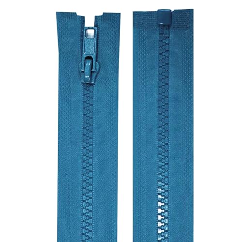 cyclingcolors 2x Reißverschlüsse Nr. 5 70 cm mit Zähnen aus Gespritztem Kunststoff Polyester Open End Mesh Puller Slider Zipper Kleidung Nähen Jacken Kurzwaren, Sattes Blau cyclingcolors 2x Reißverschlüsse Nr. 5 70 cm mit Zähnen aus Gespritztem Kunststoff Polyester Open End Mesh Puller Slider Zipper Kleidung Nähen Jacken Kurzwaren, Sattes Blau von cyclingcolors