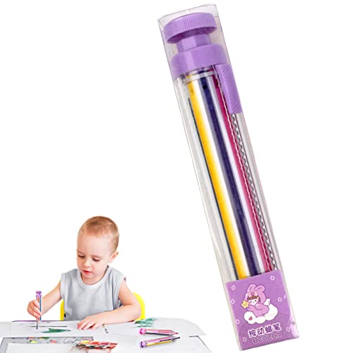 cypreason Buntstifte, 8-in-1, einziehbarer Kugelschreiber, mehrfarbiger Buntstift, transparenter Schaft, 8 Farben, Malstifte für Kinder, Malzubehör cypreason Buntstifte, 8-in-1, einziehbarer Kugelschreiber, mehrfarbiger Buntstift, transparenter Schaft, 8 Farben, Malstifte für Kinder, Malzubehör von cypreason