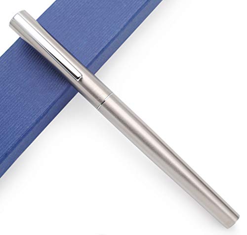 JINHAO 35 Füllfederhalter Metall Tintenstift (Stahlkörper, Extrafeine Feder 0,38 mm) von czxwyst