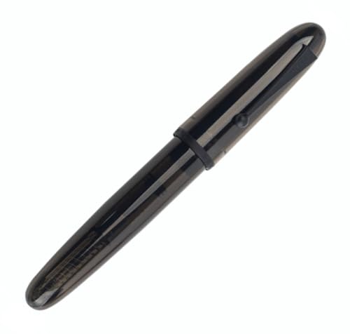 JINHAO 9019 Dadao Acryl Füllfederhalter mit Tinte Konverter (F Feder 0,5 mm, Transparent Schwarz) von czxwyst