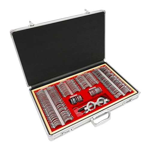 CzyuRachel Trial Lens Set, Optometrisches Test Kit Enthält 160x Sphärische Linse, 80x Zylinderlinse, 12x Prisma, 12x Armaturen, 2x Kreuzzylinder, Trial Lens Sets CzyuRachel Trial Lens Set, Optometrisches Test Kit Enthält 160x Sphärische Linse, 80x Zylinderlinse, 12x Prisma, 12x Armaturen, 2x Kreuzzylinder, Trial Lens Sets von czyuRachel