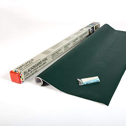 d-c-fix Tafelfolie selbstklebend grün 45 cm x 2 m mit Kreide - Tafel Folie abwischbar Kreidefolie Klebefolie zum Beschriften für Küche, Kühlschrank, Kinderzimmer, Büro d-c-fix Tafelfolie selbstklebend grün 45 cm x 2 m mit Kreide - Tafel Folie abwischbar Kreidefolie Klebefolie zum Beschriften für Küche, Kühlschrank, Kinderzimmer, Büro von d-c-fix