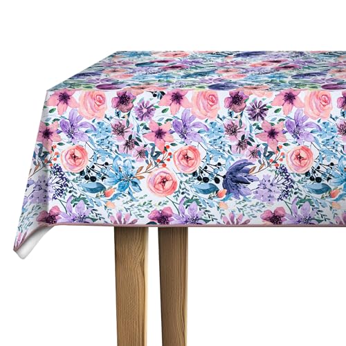 d-c-fix Wachstuchtischdecke – Manhattan Floria (140 x 180 cm) – Tischtuch im Vintage-Stil für den Küchen-, Ess- oder Gartentisch – lebensmittelecht, abwaschbar & wasserdicht d-c-fix Wachstuchtischdecke – Manhattan Floria (140 x 180 cm) – Tischtuch im Vintage-Stil für den Küchen-, Ess- oder Gartentisch – lebensmittelecht, abwaschbar & wasserdicht von d-c-fix