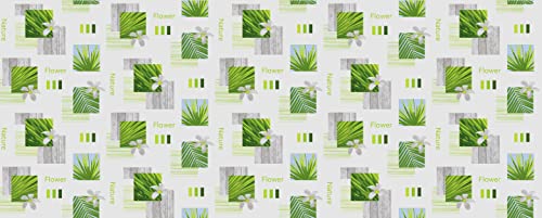 d-c-fix Wachstuchtischdecke Manhattan Palmira - abwaschbar wasserdicht - In- & Outdoor - PVC Vinyl Wachstuch Plastik-Tischdecke Wachstischdecke Tischtuch - 150 cm x 220 cm eckig von d-c-fix