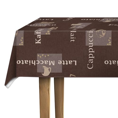 d-c-fix Wachstuchtischdecke – Manhattan Cappuccino schoko (150 cm) – Tischtuch im Vintage-Stil für den Küchen-, Ess- oder Gartentisch – lebensmittelecht, abwaschbar & wasserdicht d-c-fix Wachstuchtischdecke – Manhattan Cappuccino schoko (150 cm) – Tischtuch im Vintage-Stil für den Küchen-, Ess- oder Gartentisch – lebensmittelecht, abwaschbar & wasserdicht von d-c-fix