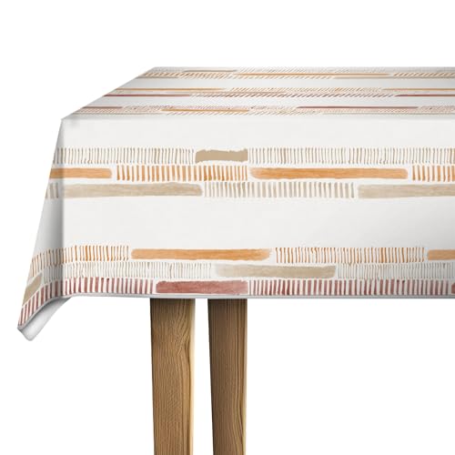 d-c-fix Wachstuchtischdecke – Manhattan Dalinia arabesque (150 x 220 cm) – Tischtuch im Vintage-Stil für den Küchen-, Ess- oder Gartentisch – lebensmittelecht, abwaschbar & wasserdicht von d-c-fix