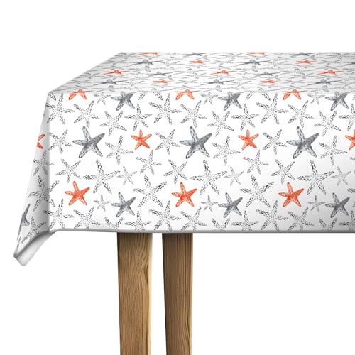 d-c-fix Wachstuchtischdecke PVC-free Sea Starlets - abwaschbar wasserdicht - In- & Outdoor - Wachstuch Plastik-Tischdecke Wachstischdecke Tischtuch - 140 cm x 180 cm eckig d-c-fix Wachstuchtischdecke PVC-free Sea Starlets - abwaschbar wasserdicht - In- & Outdoor - Wachstuch Plastik-Tischdecke Wachstischdecke Tischtuch - 140 cm x 180 cm eckig von d-c-fix