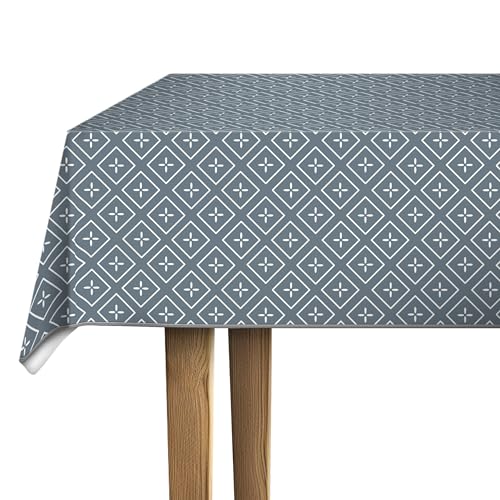 d-c-fix Wachstuchtischdecke PVC-free Mondina - abwaschbar wasserdicht - In- & Outdoor - Wachstuch Plastik-Tischdecke Wachstischdecke Tischtuch - 110 cm x 140 cm eckig von d-c-fix