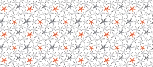 d-c-fix Wachstuchtischdecke PVC-free Sea Starlets - abwaschbar wasserdicht - In- & Outdoor - Wachstuch Plastik-Tischdecke Wachstischdecke Tischtuch - 140 cm rund von d-c-fix