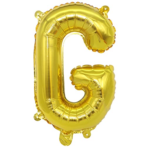 D2D | Party Balloon Buchstabe G in Gold - Größe 40 cm - Folienballon - Buchstabenballon - Geburtstagsdeko von d2d-needs