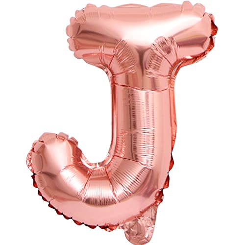 D2D | Party Balloon Buchstabe J in Rosé - Größe 40 cm - Folienballon - Buchstabenballon - Geburtstagsdeko von d2d-needs