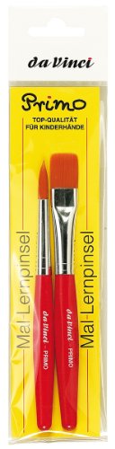 DA Vinci 5019R Series Pinsel-Set, Borsten, rot/gelb/weiß, 30 x 30 x 30 cm von da Vinci Brushes