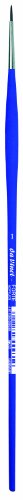 da Vinci 8630 Forte Acryl-Pinsel, rund, synthetisch, mit rutschfestem blauem Griff, Größe 1 von da Vinci Brushes